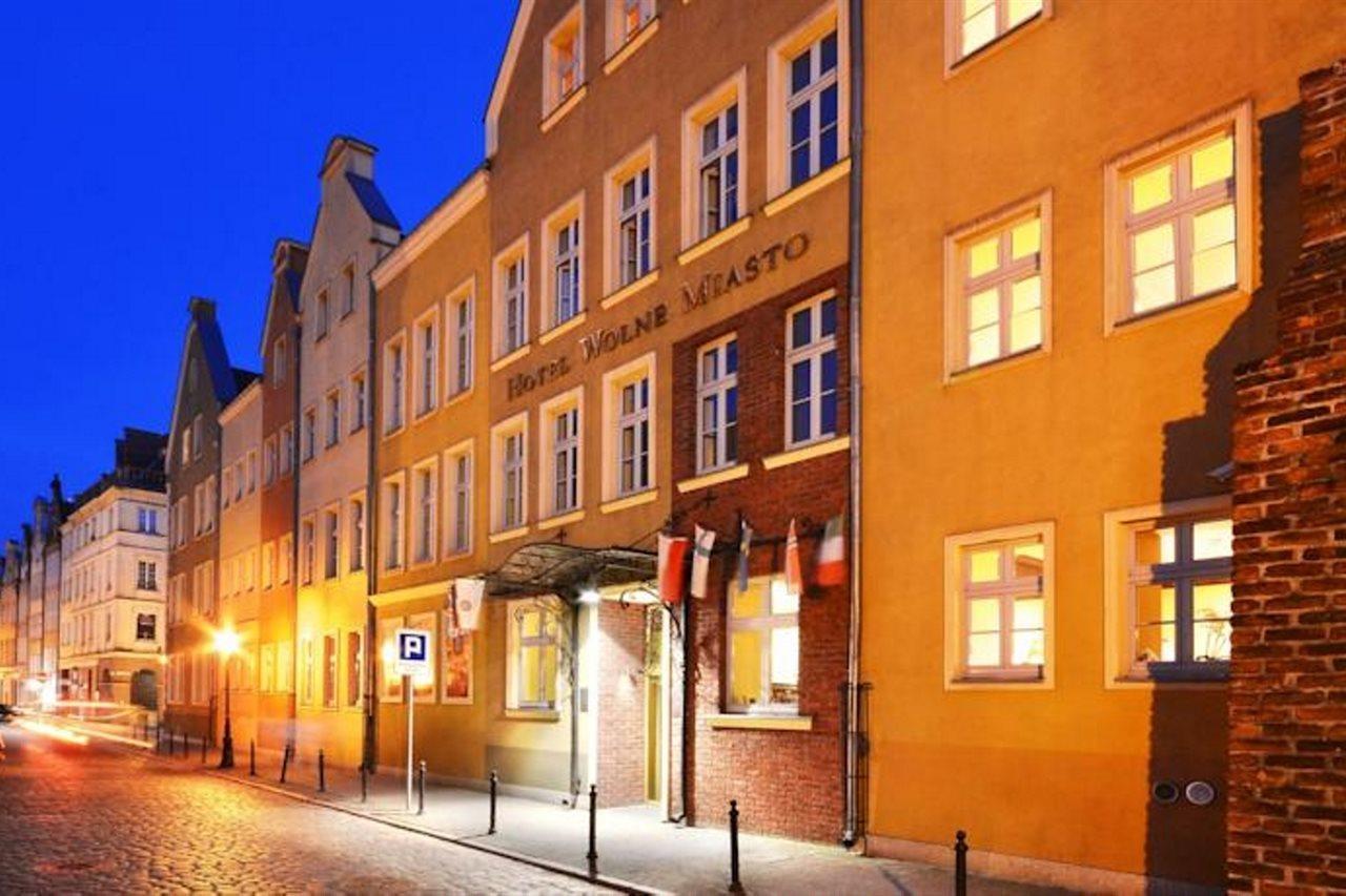 Hotel Wolne Miasto Old Town Gdansk Exterior photo