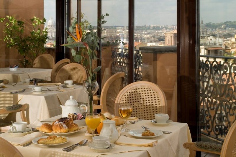 Hotel Barberini Rome Restaurant photo