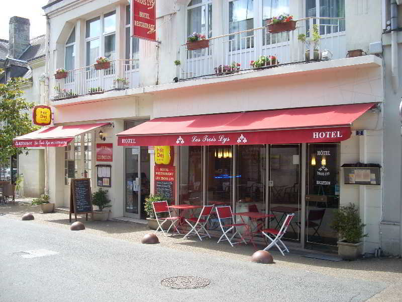 Hotel Les Trois Lys Azay-le-Rideau Exterior photo