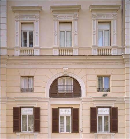 Hotel Embassy Rome Exterior photo