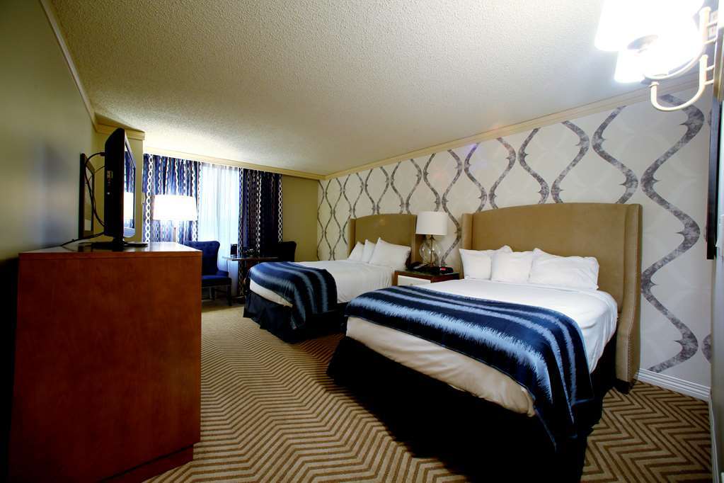 Harrahs N.Kc Casino Hotel North Kansas City Room photo