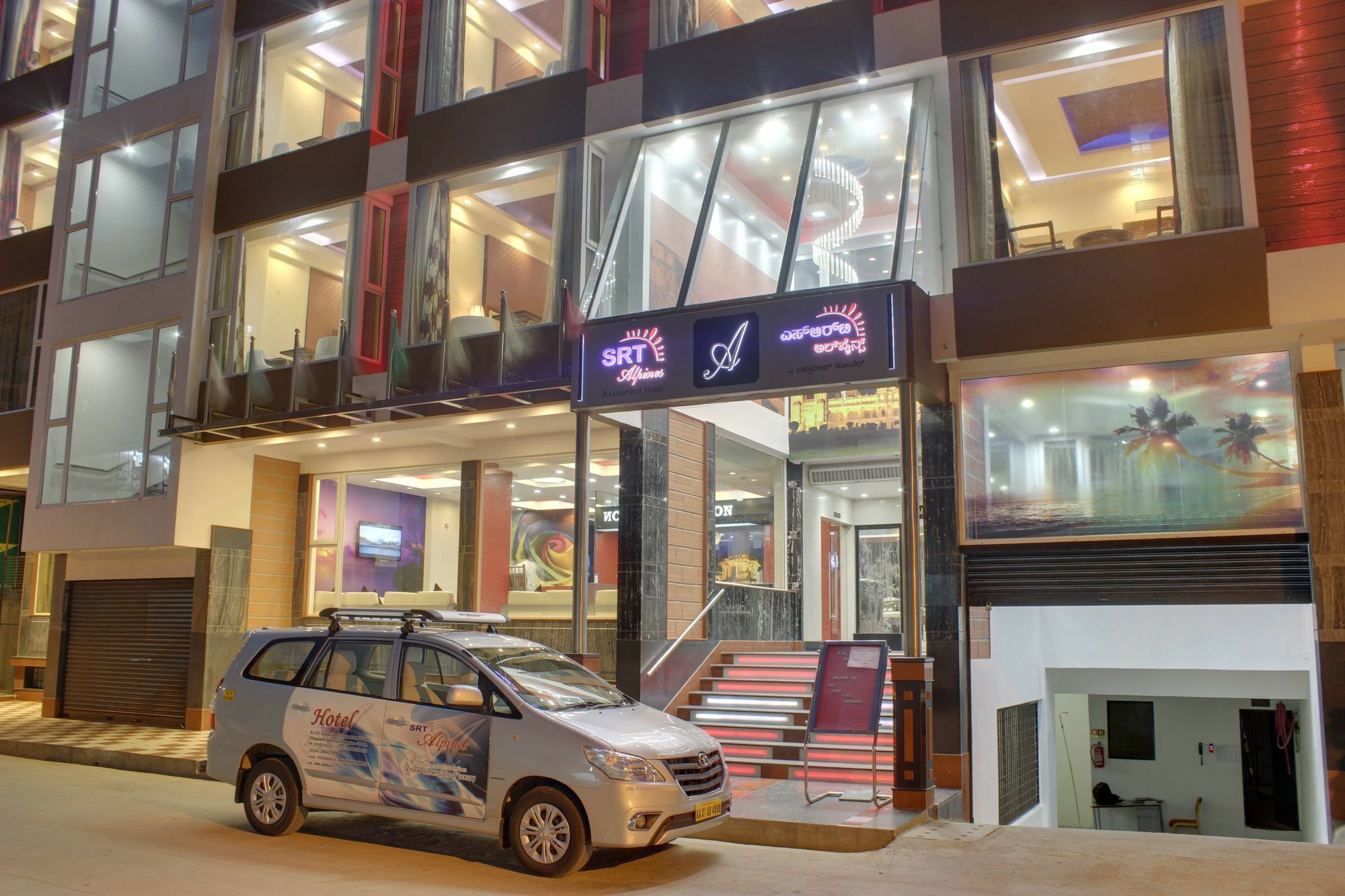 Srt Alpines Hotel Bangalore Exterior photo