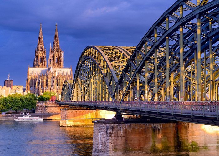 Hohenzollern Bridge Germany at its best – the country's record-breaking claims to fame ... photo