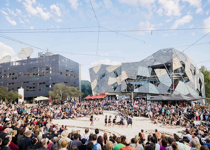 Federation Square Federation Square in Melbourne CBD photo