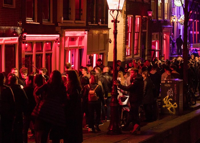 Red Light District Amsterdam bans tour groups from sex workers' windows ... photo