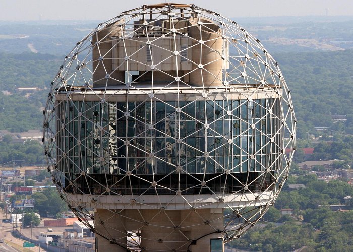 Reunion Tower Lookout Reunion Tower observation deck, Dallas photo