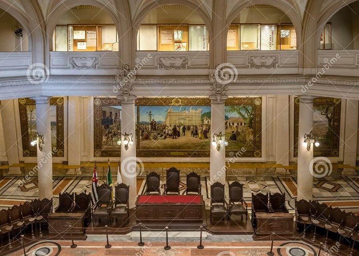 Brazilian Coffee Museum Interior of Coffee Museum Museu Do Cafe Former Coffee Stock ... photo