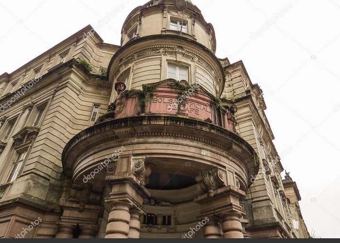 Brazilian Coffee Museum July 2018 City Santos Sao Paulo Brazil Facade Coffee Exchange ... photo