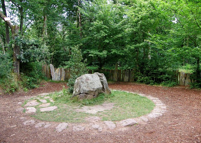 Merlin's Tomb Merlin's grave, Forest of Paimpont | Dream holiday, Medieval town ... photo