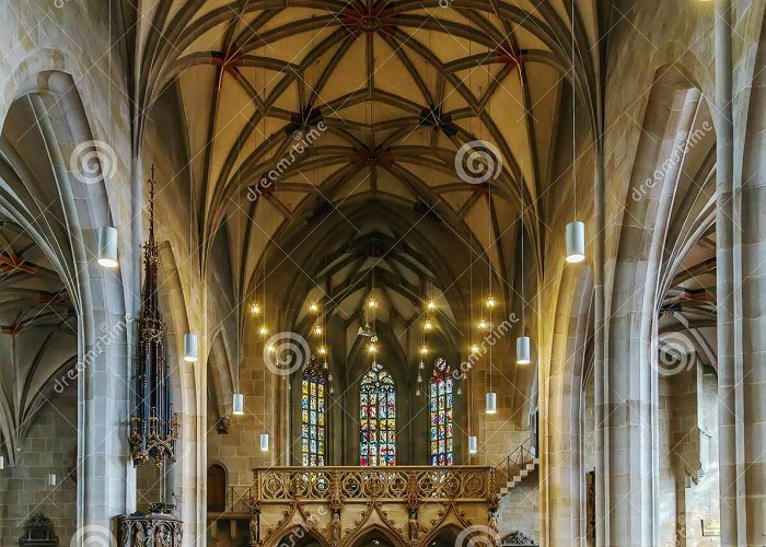 Collegiate Church St. George Collegiate Church, Tubingen, Germany Stock Photo ... photo