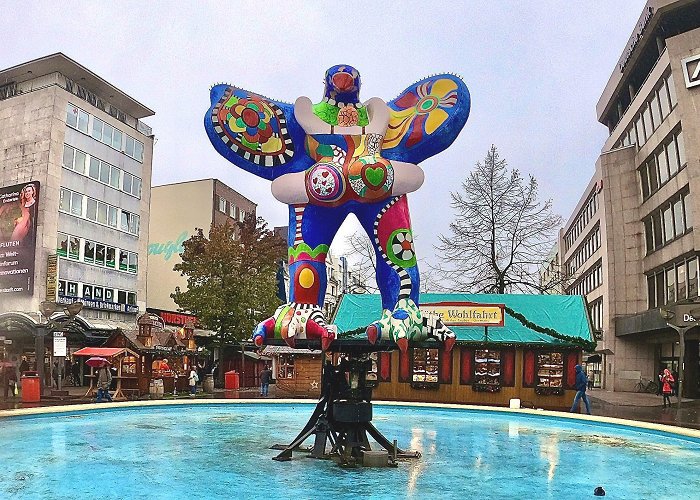 Life Saver-Brunnen Duisburg: World's Largest Inland Seaport Reinvented with Culture ... photo