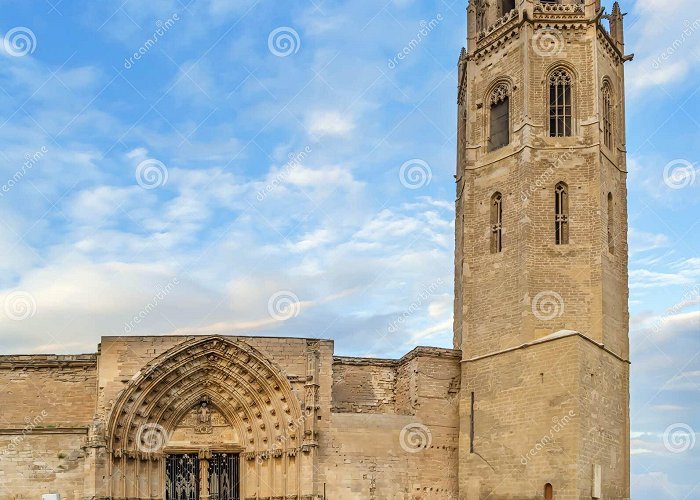 La Seu Vella (Old Cathedral), Lleida Old Cathedral of Lleida, Spain Stock Image - Image of ancient ... photo