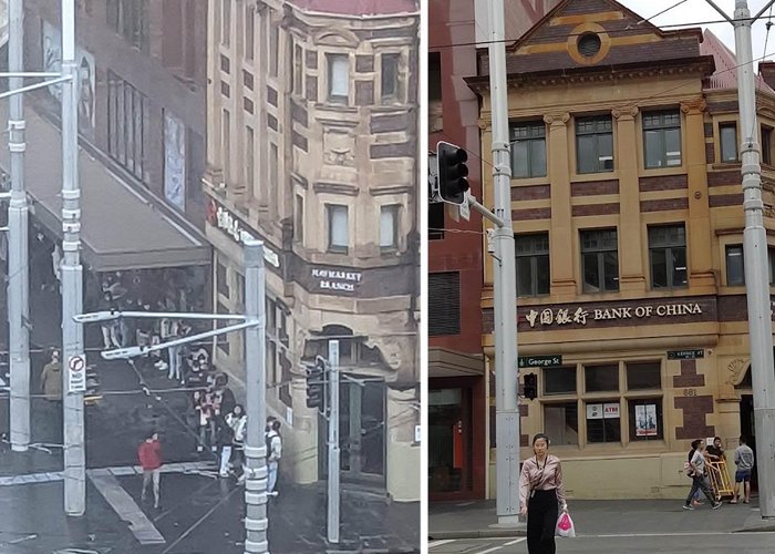 Bank of China Australia Bank of China queues in Sydney explained as five institutions ... photo