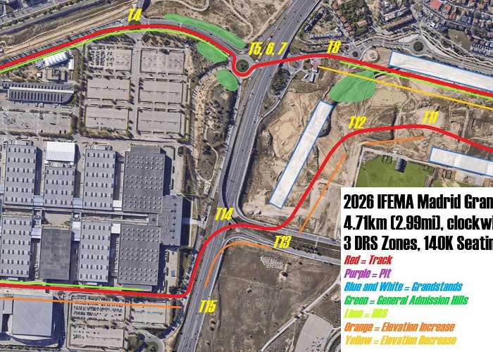 IFEMA IFEMA Madrid GP Circuit Redesign : r/RaceTrackDesigns photo