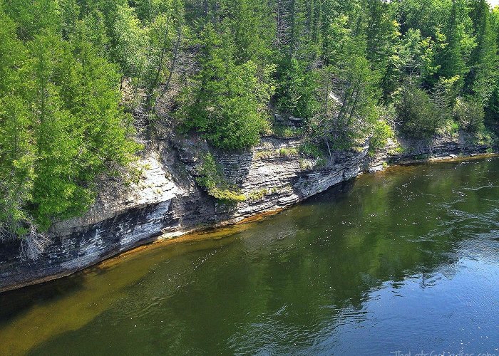 Ferris Provincial Park The Ranney Gorge Suspension Bridge at Ferris Provincial Park, ON ... photo