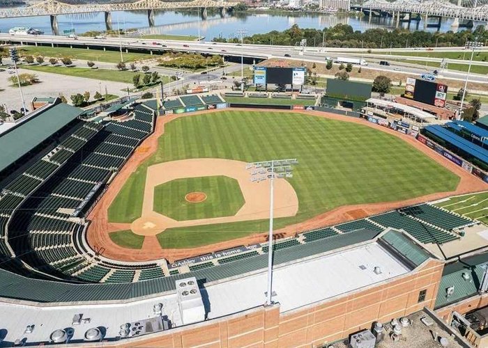 Louisville Slugger Field Visit Louisville Slugger Field, home of the Louisville Bats | MLB.com photo