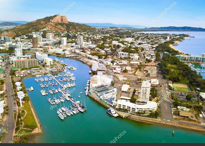 Townsville Yacht Club Marina Townsville Harbor View Yacht Club Marina Strand Castle Hill Stock ... photo