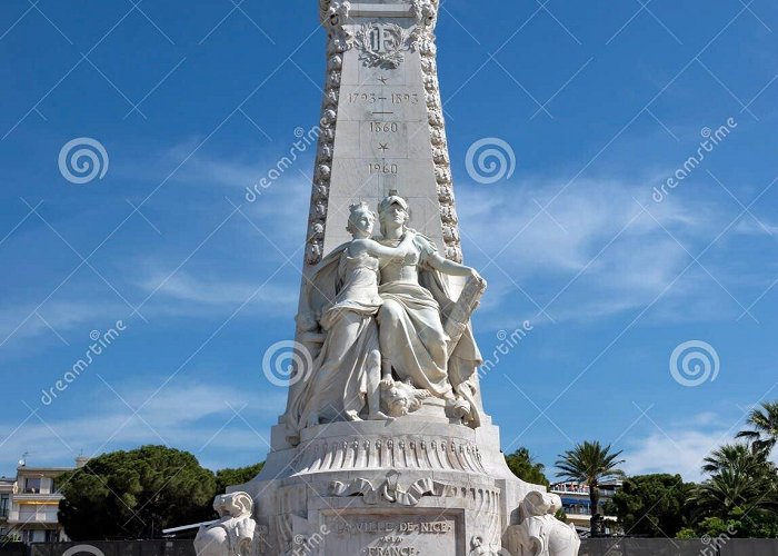 Albert 1st Gardens City of Nice - Monument Du Centenaire Stock Image - Image of ... photo