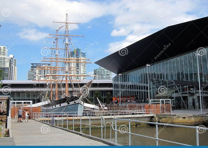 Melbourne Maritime Museum home of Polly Woodside Historic Ship in One of Melbourne Precincts Editorial Stock Photo ... photo