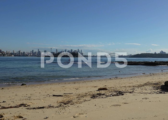 Milk Beach Milk Beach view sydney harbour Vaucluse ... | Stock Video | Pond5 photo