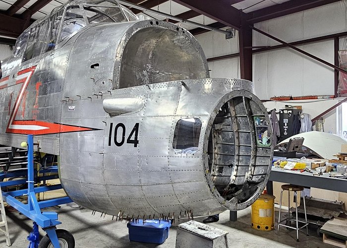 British Columbia Aviation A Avro Lancaster Mk. X, FM104, being restored to post-war Martime ... photo