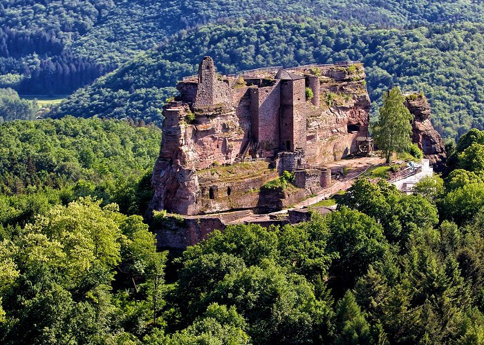 Fleckenstein Castle Conquering Dreierburg Castle | Palatinate photo