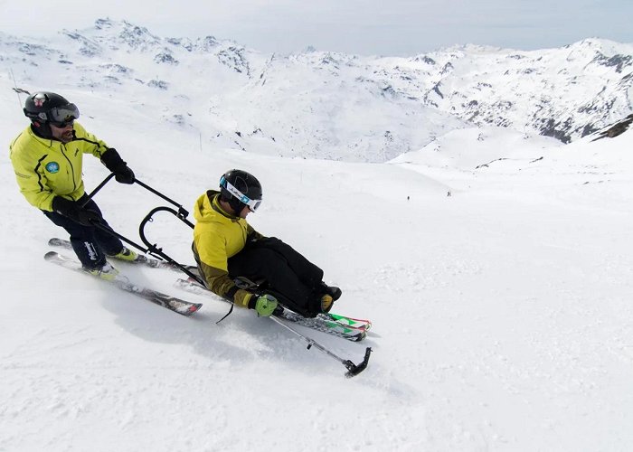 Cairn Ski Lift Tourism Adapted to Val Thorens : Handiskiing and Accessibility for All photo