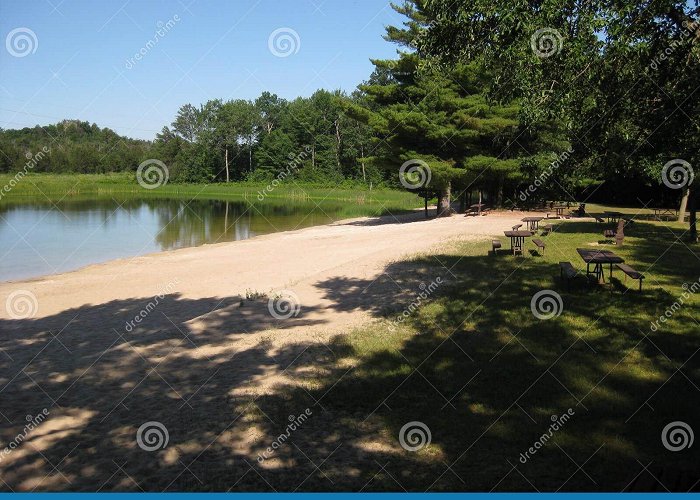 Silver Lake Provincial Park Mill Bluff State Park Wisconsin Stock Photos - Free & Royalty-Free ... photo