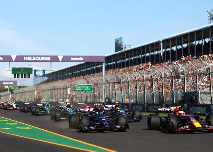 Australian Formula One Grand Prix Record Melbourne crowds attend chaotic 2023 Formula One Australian ... photo