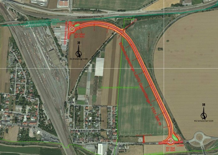 Bahnhof Kledering Straßenprojekt - Grundkäufe für „Spange Kledering“ in Verhandlung ... photo