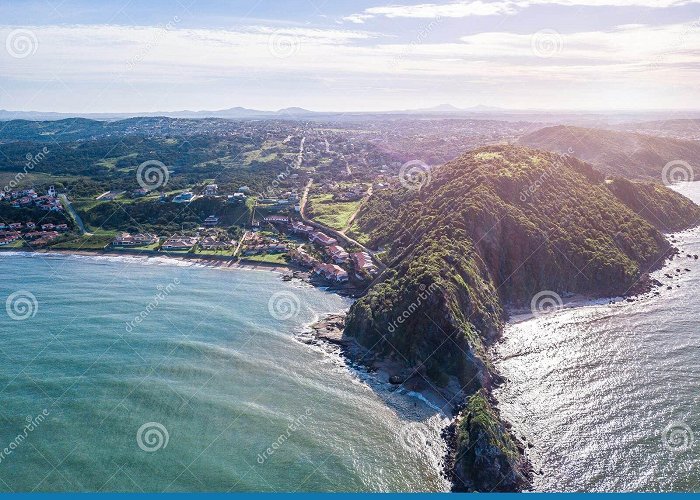 Rasa Beach Aerial Photo from Above. View from Ponta Do Pai Vitorio in Rasa ... photo