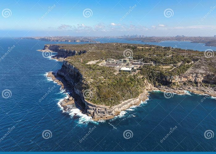 Sydney Harbour National Park - North Head Aerial Drone View of North Head, a Headland in Manly and Part of ... photo