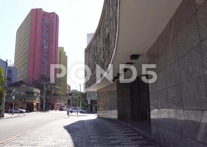 Guaira Theatre Side view of Guaira Theater in Cuitiba B... | Stock Video | Pond5 photo