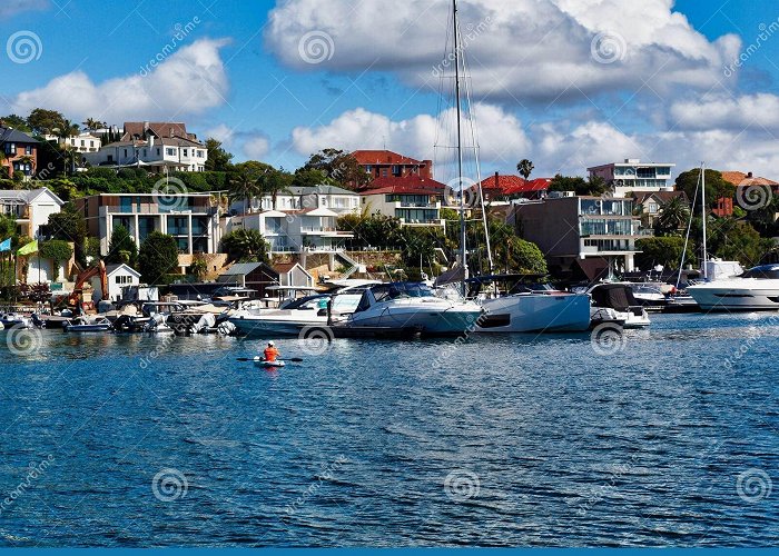 Point Piper Marina View of Rose Bay Marina and Point Piper Buildings, Sydney ... photo