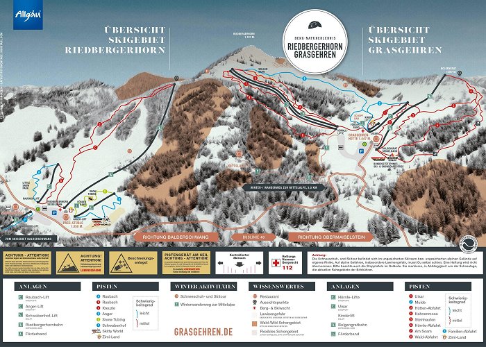 Schwabenhof Trail map Grasgehren – Bolgengrat photo