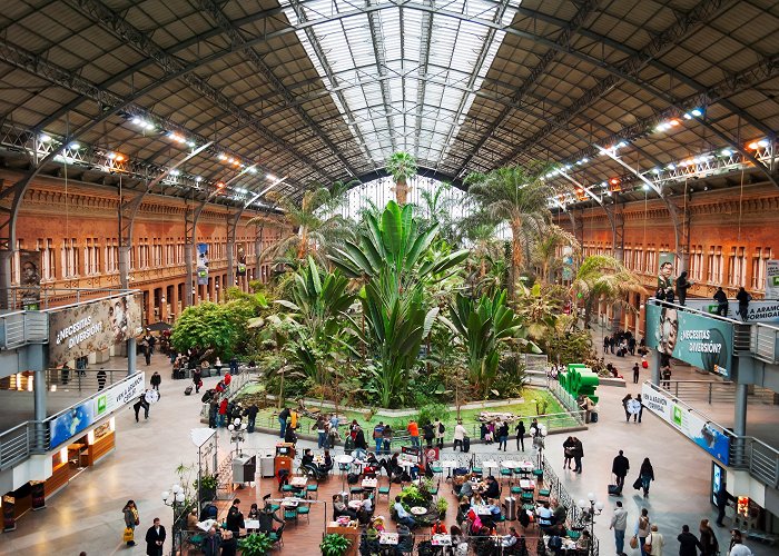 Atocha Train Station Madrid Atocha Train Station - Landmark Review | Condé Nast Traveler photo