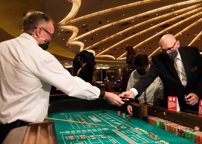 Caesars Palace Casino PHOTOS: Celebratory atmosphere marks the return of Las Vegas ... photo