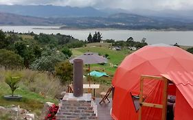 Glamping Cabana San Martin Hotel Guatavita Exterior photo