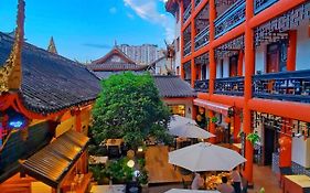 Wenjun Courtyard Hotel---3Mins Walk From Tonghuimen Metro Station ,Close By Tianfu Square, English-Speaking Service Chengdu Exterior photo