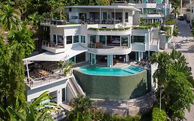 Villa Beyond 9 Bedroom Fully Staffed Seaview Villa Bang Tao Beach  Exterior photo