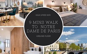 Appartement Cosy A 9 Min A Pied De La Cathedrale Notre Dame Paris Exterior photo