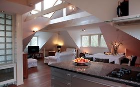 Loft 55, Penthouse Aan De Schoorlse Duinen Bed & Breakfast Room photo