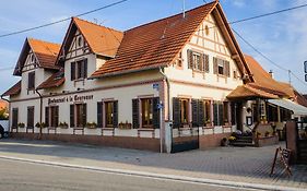 Hotel Restaurant La Couronne Roppenheim Exterior photo