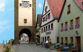 Hotel Restaurant Cafe Uhl Rothenburg ob der Tauber Exterior photo