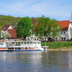 Zum Weserdampfschiff Hotel Bad Karlshafen Exterior photo