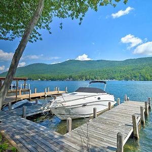 Waterfront Home On Lake George With Boat Dock! Queensbury Exterior photo