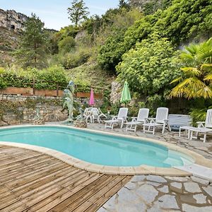 Villa Lac Vue: Luxe 4-Chambre avec Piscine à Saint Pierre des Tripiers Exterior photo