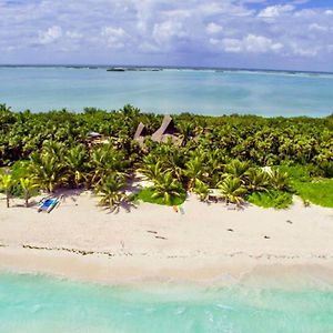 All Inclusive Beachfront Villa In Sian Kaan Tulum Exterior photo