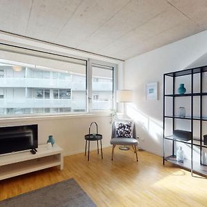 Bright And Luminous 1 Bedroom Flat In Downtown Sion Exterior photo