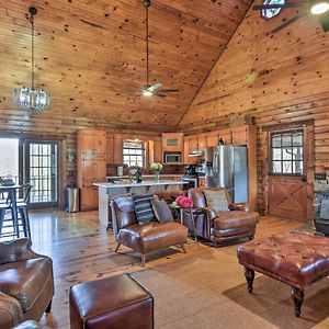 Luxury Log Cabin With 5 Private Acres And Hot Tub! Villa Pearcy Exterior photo